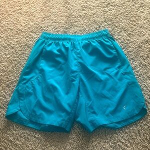 Men's Teal Versatility Shorts Size M